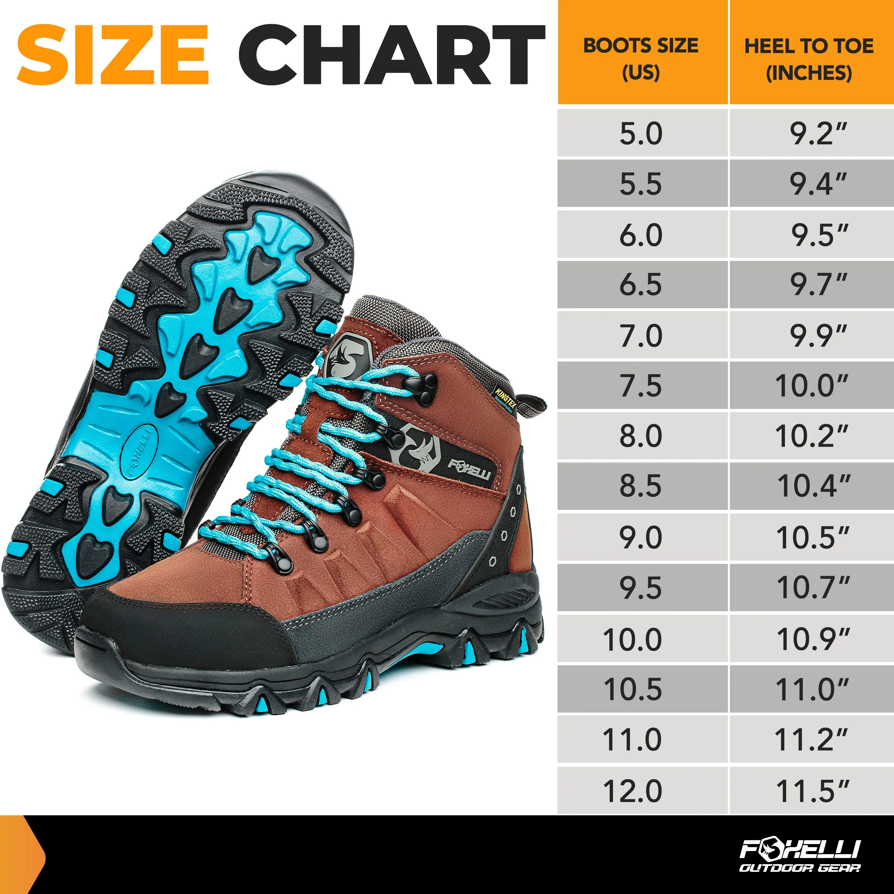Women’s Hiking Boots – Brown
