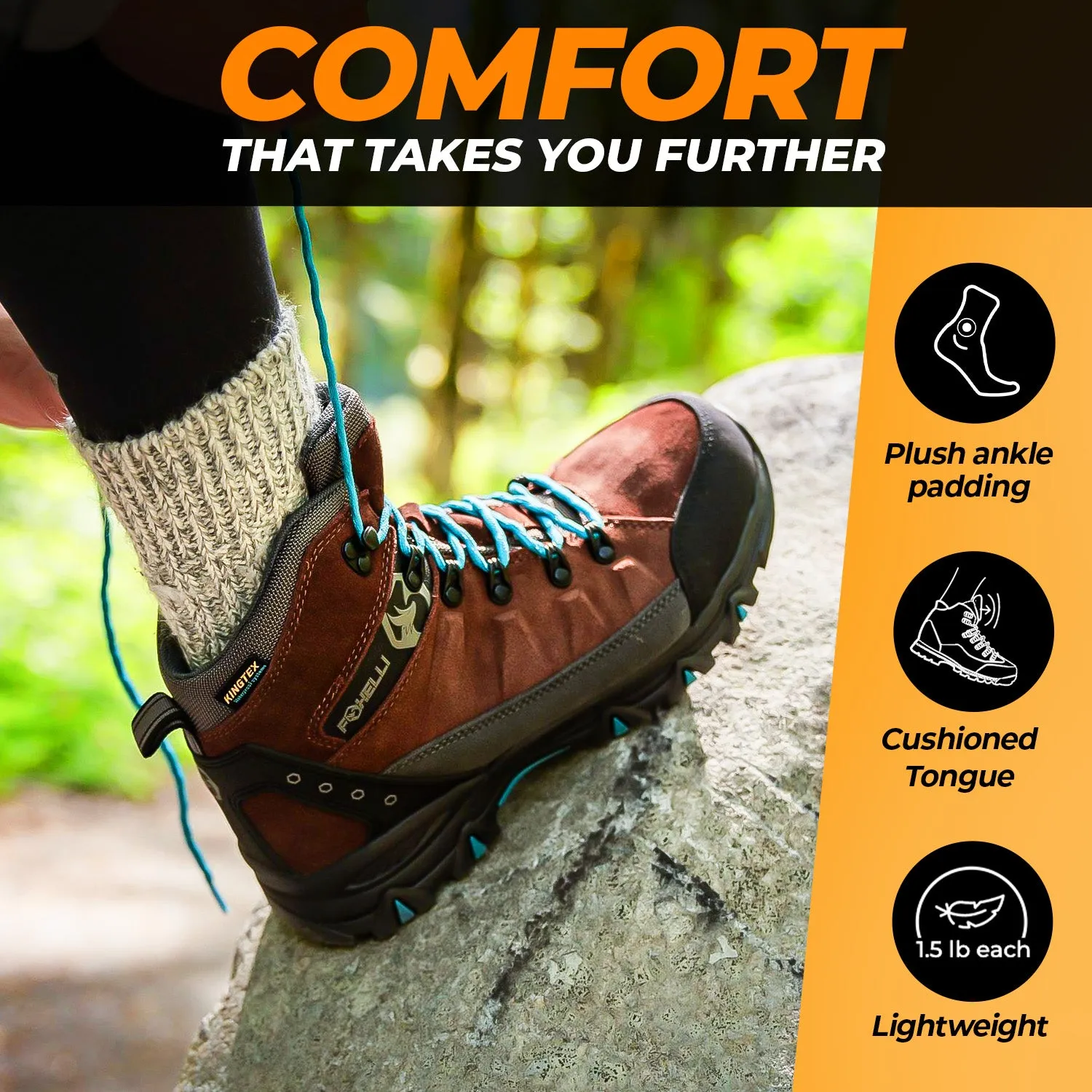 Women’s Hiking Boots – Brown
