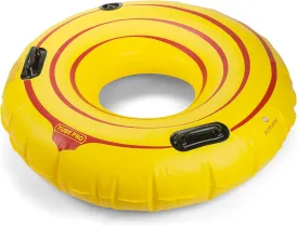 Yellow 48" Premium River Tube with Handles- Heavy Duty, Commercial Grade