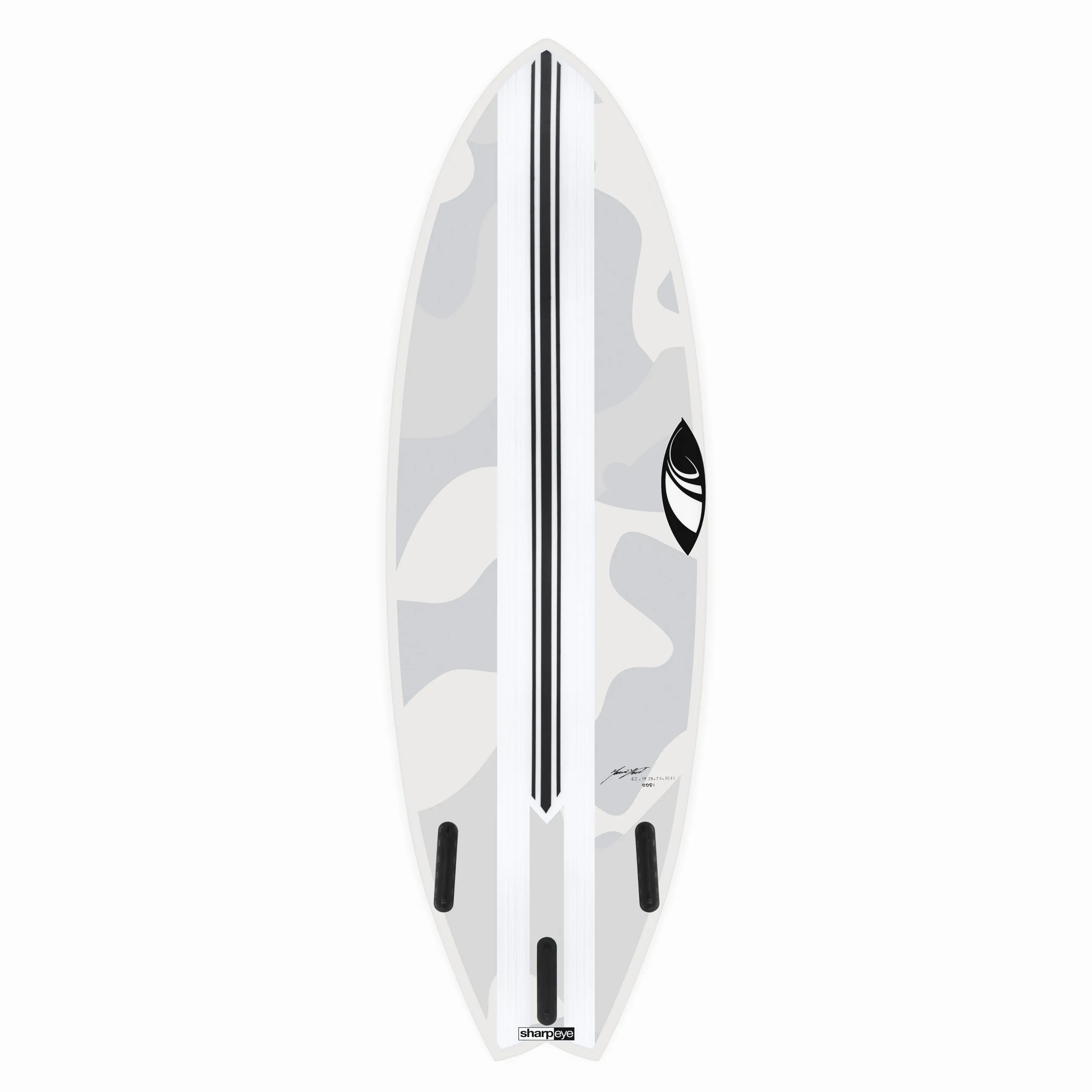 ZIPPER (E3 LITE) 5'9" x 21.0 X 2.7 - 37.00L, Swallow, 5x  Futures Fin Boxes, Epoxy E3 - ID:936336